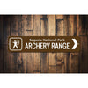 Archery Range Sign