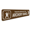 Archery Range Sign