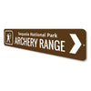 Archery Range Sign