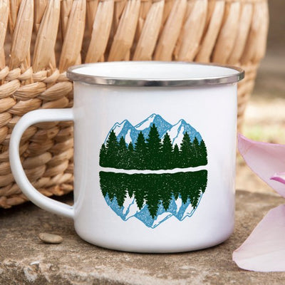 Wanderlust Mountain Mug