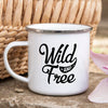 Wanderlust Outdoors Mug "Wild and Free"