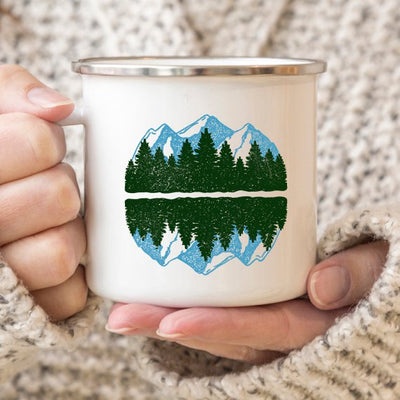 Wanderlust Mountain Mug